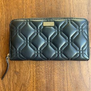 Kate Spade New York Natalia Large Continental Wallet Black